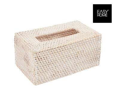 Handwoven Tissue Box Holder or Accessory Tray