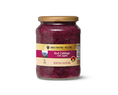 Deutsche Küche German Style Red Cabbage with Apples