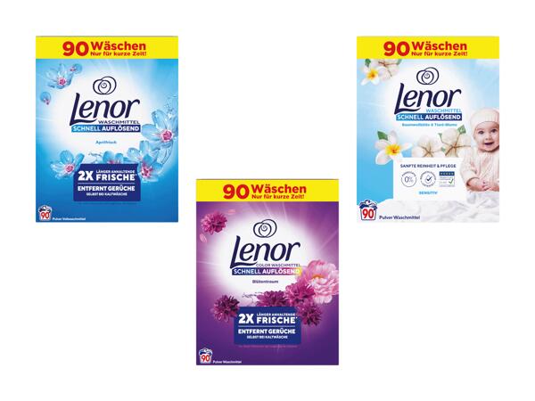 Lessive en poudre Lenor
