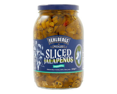 Fehlbergs Sliced Green Jalapeños 1.95kg