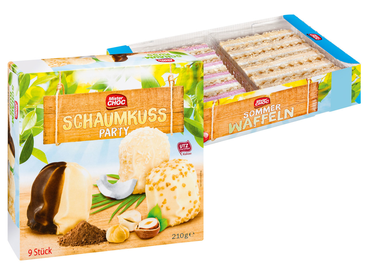 MISTER CHOC Schaumkuss-Party oder Sommerwaffeln