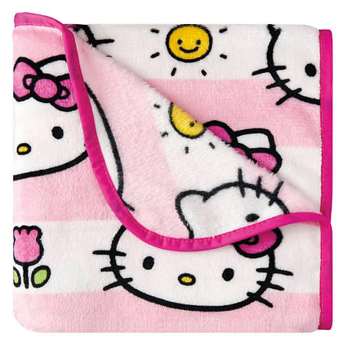 Kids Super Soft Travel Blanket - Hello Kitty