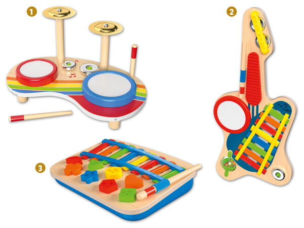 Holz-Musik-Set