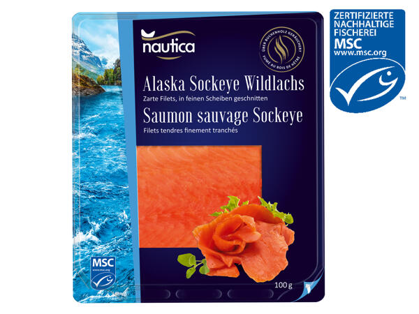 Nautica MSC Sockeye Wildlachs geräuchert