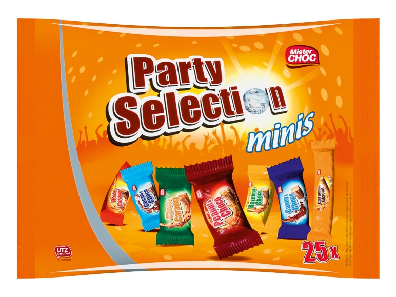MISTER CHOC Mini-Schokoladenriegel
