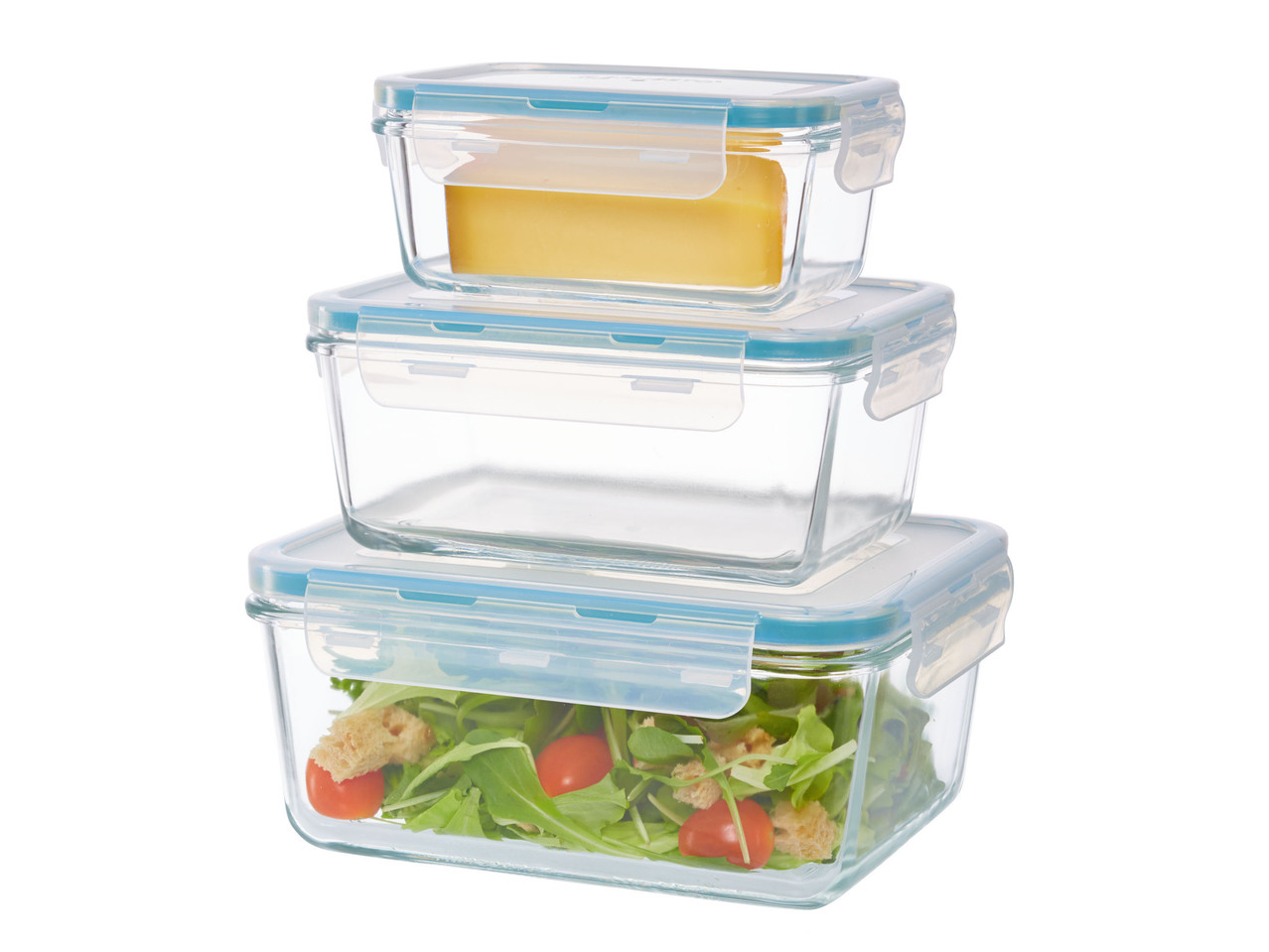 Glass Food Storage Containers Set