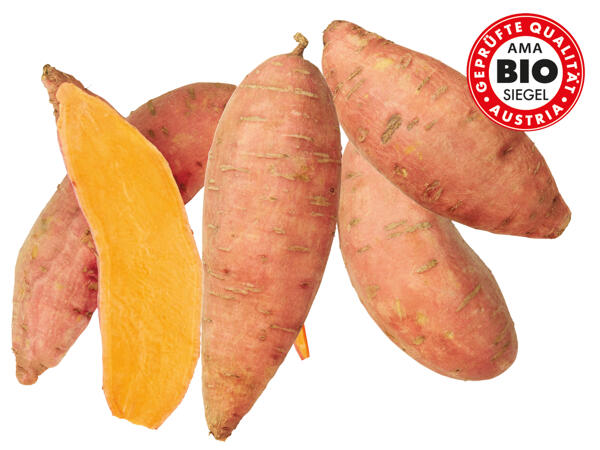 Bio Süßkartoffeln aus Österreich