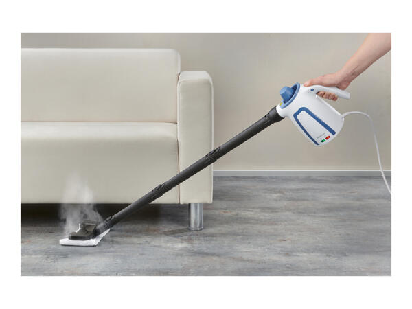 Silvercrest Handheld Steam Cleaner with Extension & Mop Function