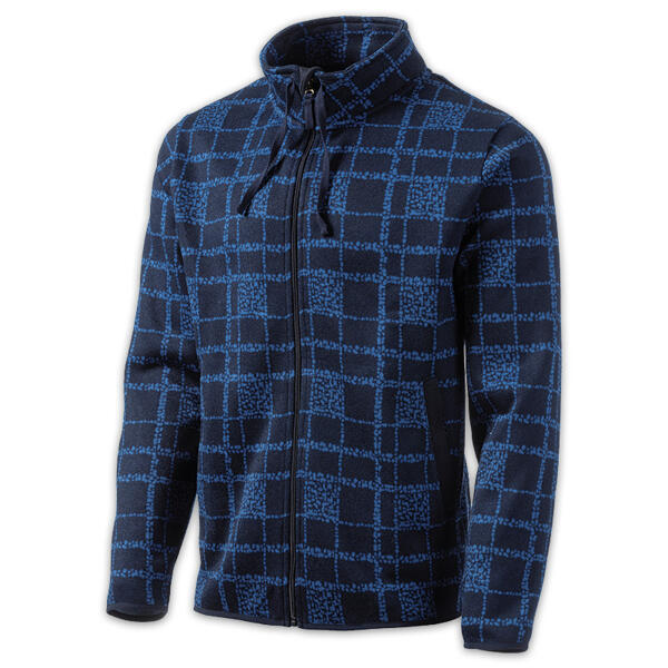 Strickfleece-Jacke