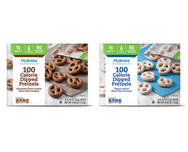 Fit & Active Covered Pretzels 100 Calorie Pack
