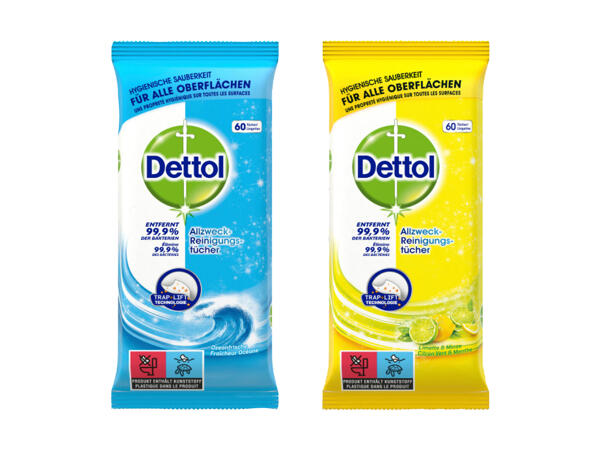 Lingettes multi-usages Dettol