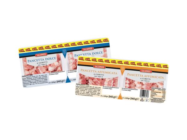 Mild or smoked bacon cubes xxl