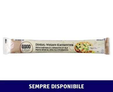 GOOD CHOICE 
 PASTA PER CROSTATE DI SPELTA