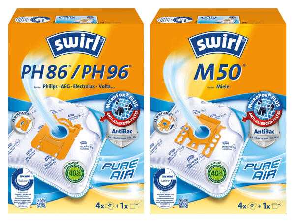 Swirl Staubsaugerbeutel Doppelpack