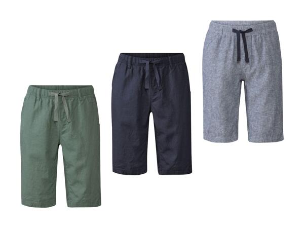 Leinen-Shorts