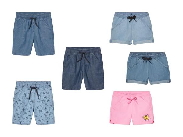 Short en denim pour enfant
