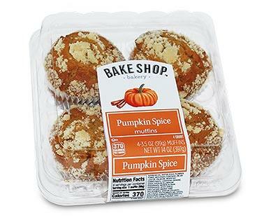 Bake Shop 
 Apple Cinnamon or Pumpkin Muffins