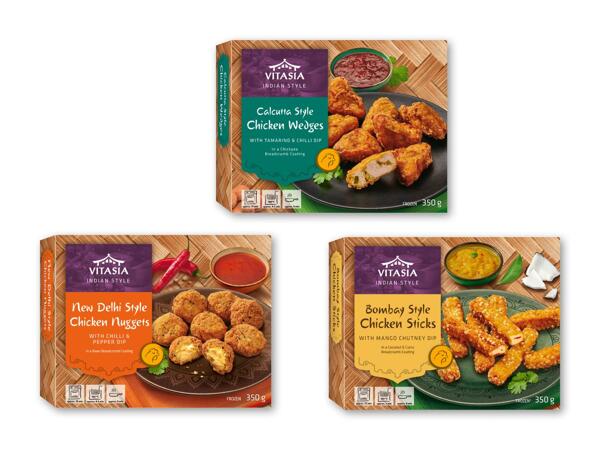 VITASIA Indisk-inspirerede kyllingesnacks