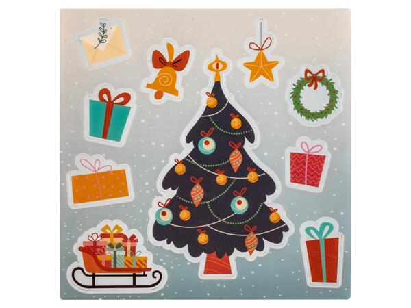 Christmas Gel Window Stickers