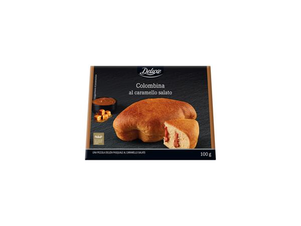 Mini colomba with salted caramel