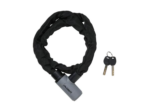 CRIVIT Bike Chain Lock with Keys