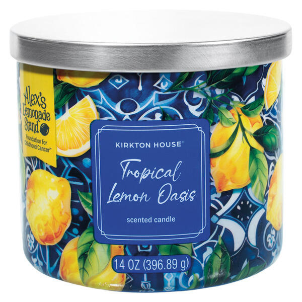 KIRKTON HOUSE Tropical Lemon Oasis 3 Wick Candle
