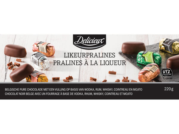 Pralines à la liqueur