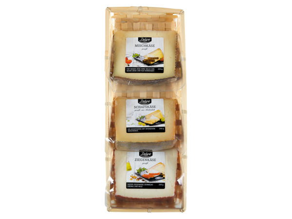 DELUXE Käseplatte im Korb