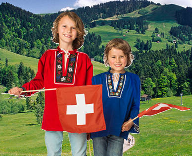 Blusa tradizionale per bambini