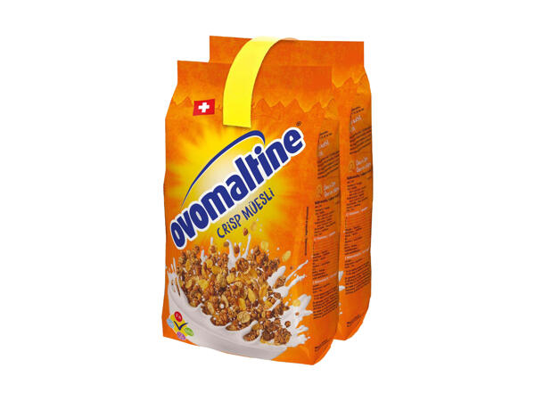 Wander Ovomaltine Crisp Müesli Duo