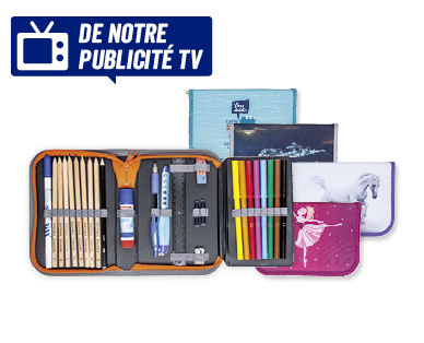 Trousse d'écolier, 26 pièces