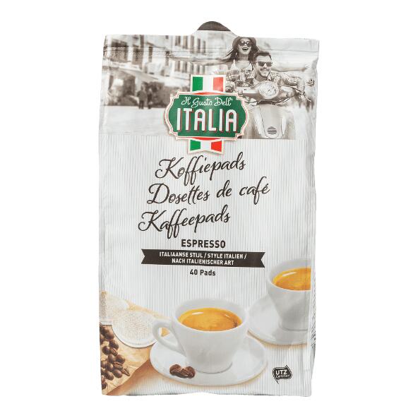 ITALIA(R) 				Koffiepads espresso, 40 st.