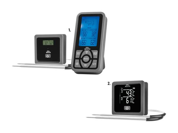 Thermomètre à gril sans fil radio/​Bluetooth(R)