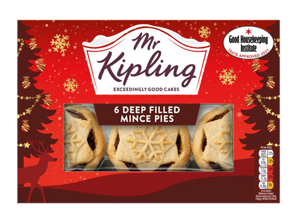 Mr Kipling Mince Pies