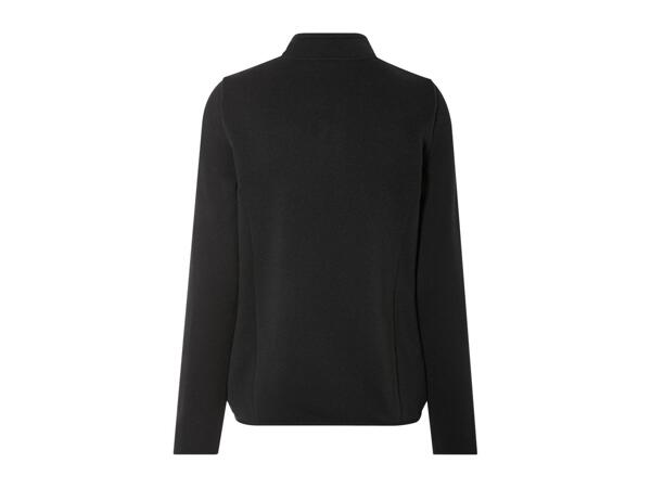 Esmara Ladies' Knitted Fleece Jacket - Black
