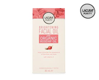 Organic Rosehip Brightening Facial Oil 30ml