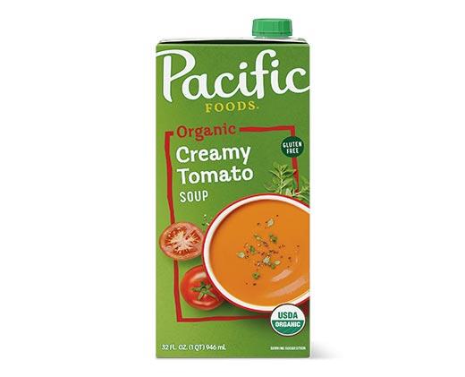 Pacific Foods
Creamy Tomato or Red Pepper & Tomato Soup