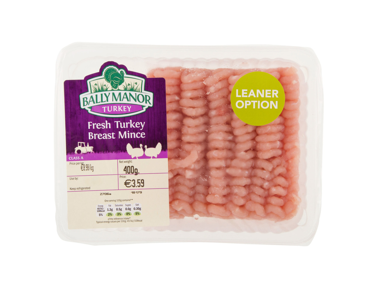 Fresh Irish Turkey Breast Mince