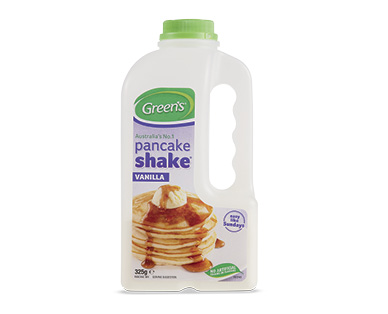 GREEN'S PANCAKE SHAKE - BANANA OR VANILLA 325G