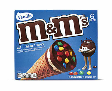 M&M's Ice Cream Cones