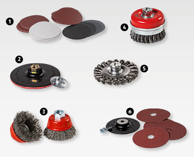 Set di accessori per rettificatori ad angolo WORKZONE(R)