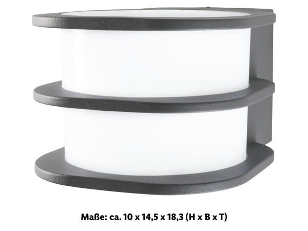 LED-Wandleuchte, 10 W¹⁾