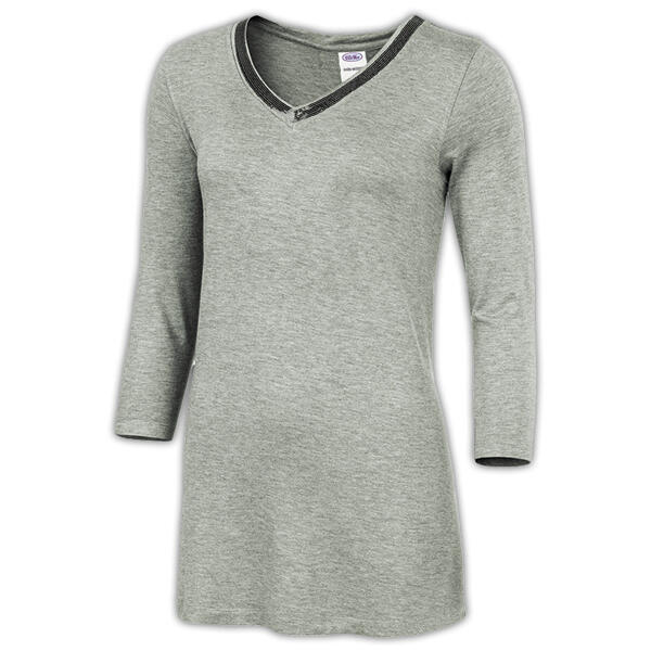 Longshirt mit Pailletten