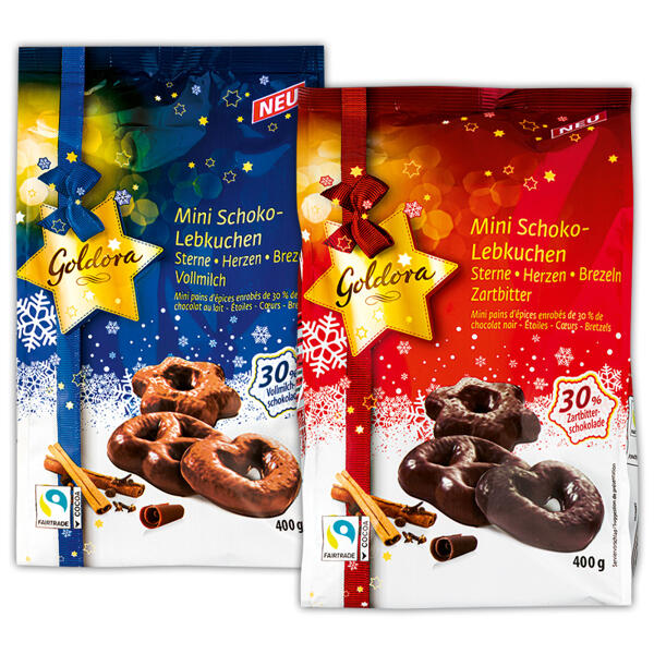 Mini Schoko-Lebkuchen