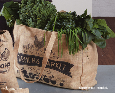 Jute Tote Bag 2 Pack