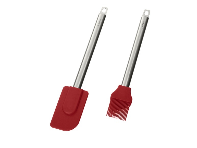 Silicone Brush and Spatula Set, 2 Pieces or Mini Rolling Pin