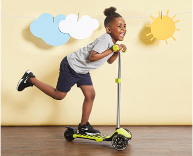 Tilt 'n' Turn LED Scooter