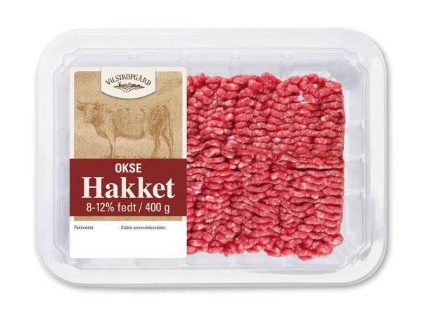 Hakket oksekød