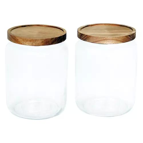 Clear Laundry Storage Set