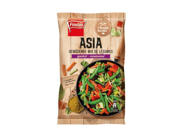 Mélange de légumes asiatiques Findus